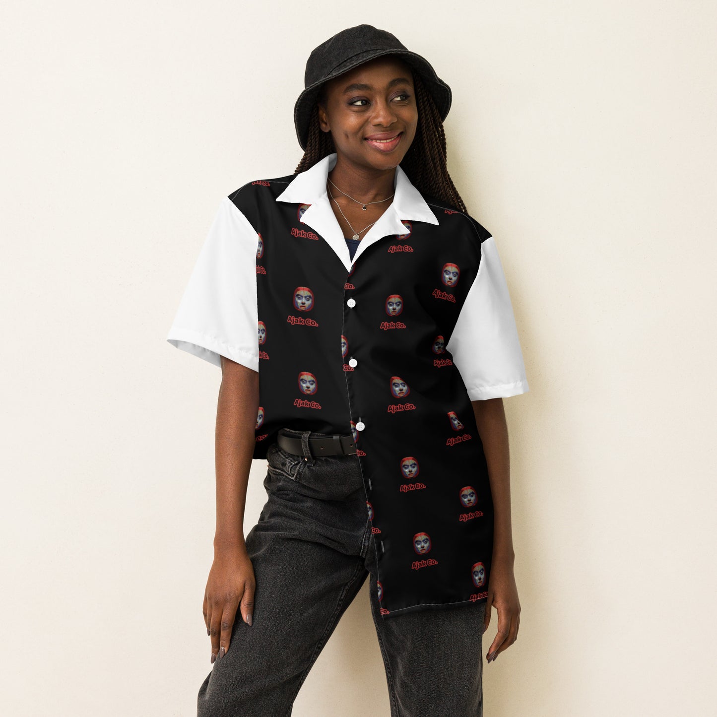 AJAK Exclusive Unisex button shirt