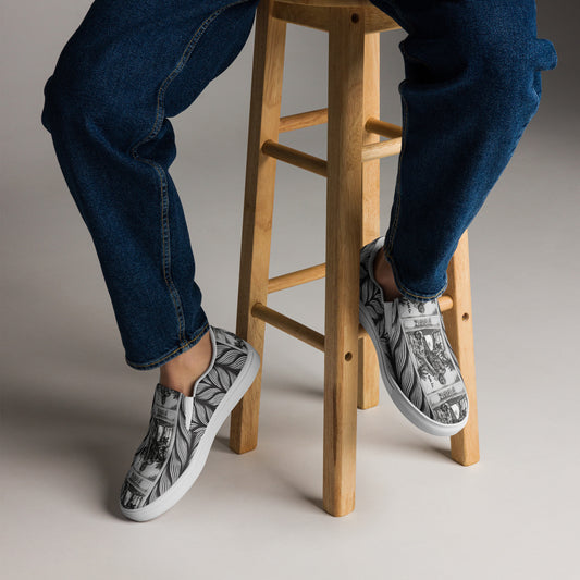 AJAK Exclusive Men’s slip-on canvas shoes