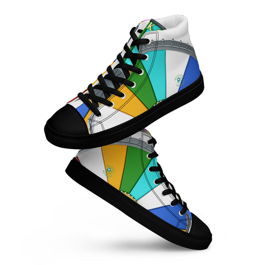 AJAK Exclusive Women’s high top canvas shoes