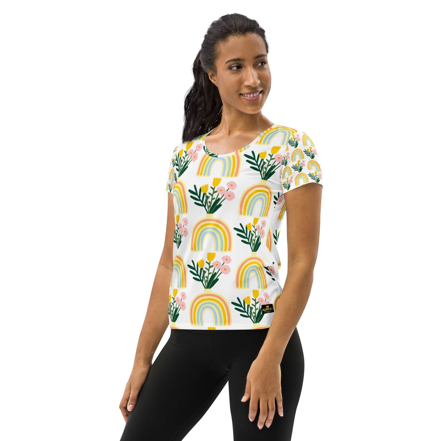 AJAK SIGNATURE Print Women's Athletic T-shirt