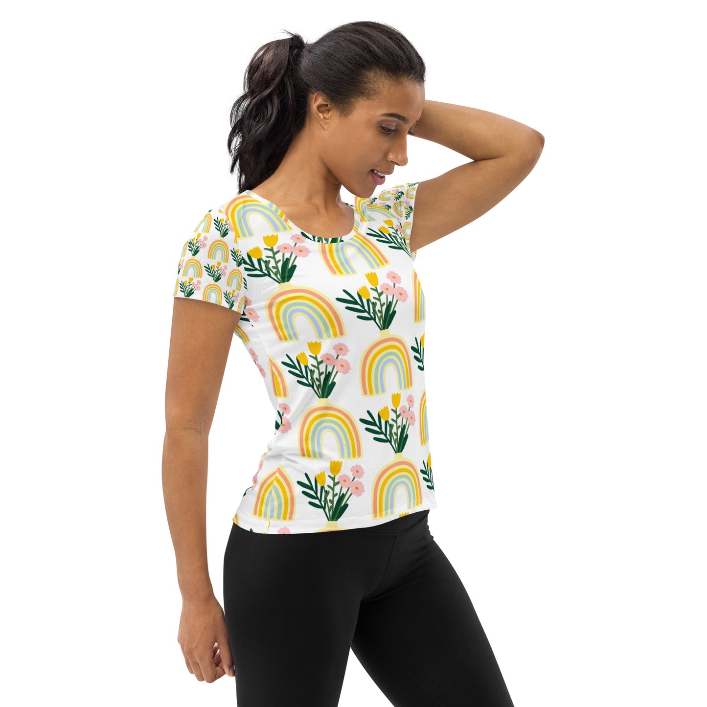 AJAK SIGNATURE Print Women's Athletic T-shirt