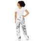 AJAK Exclusive All-over print unisex wide-leg pants