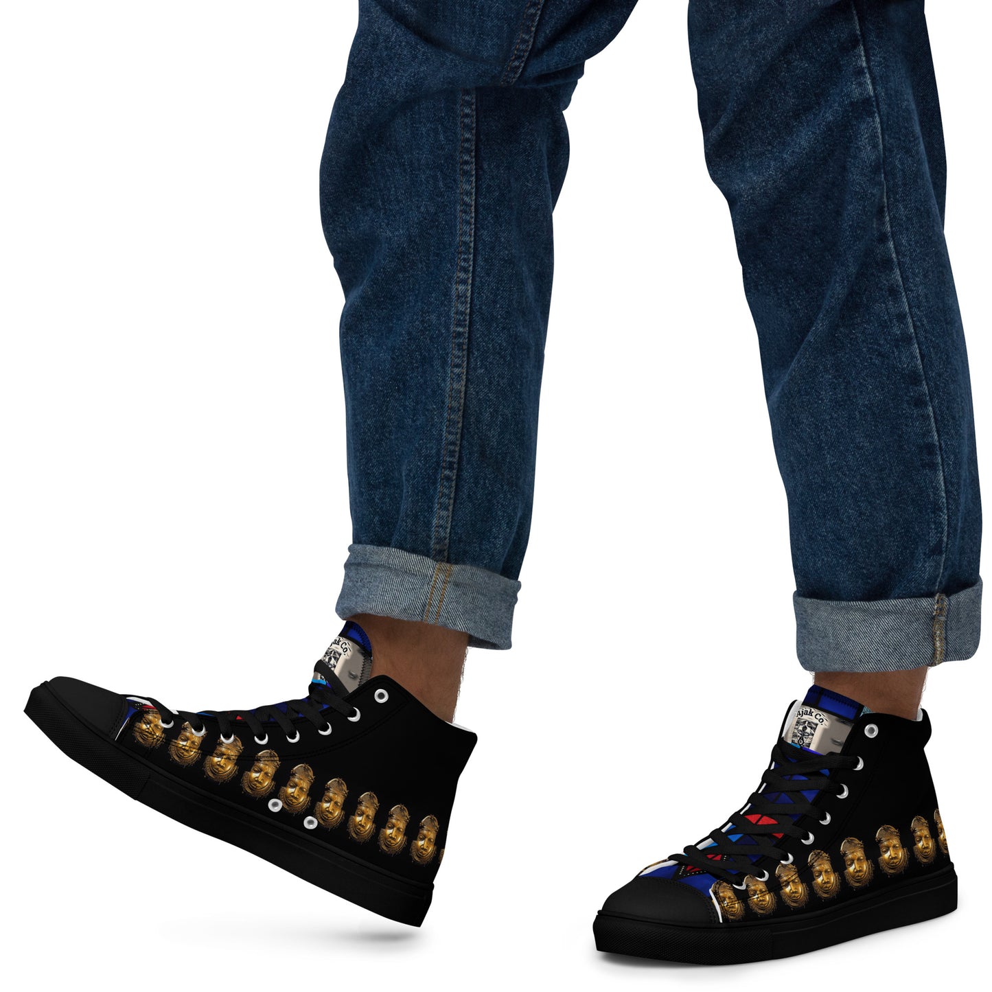 AJAK Exclusive Men’s high top canvas shoes