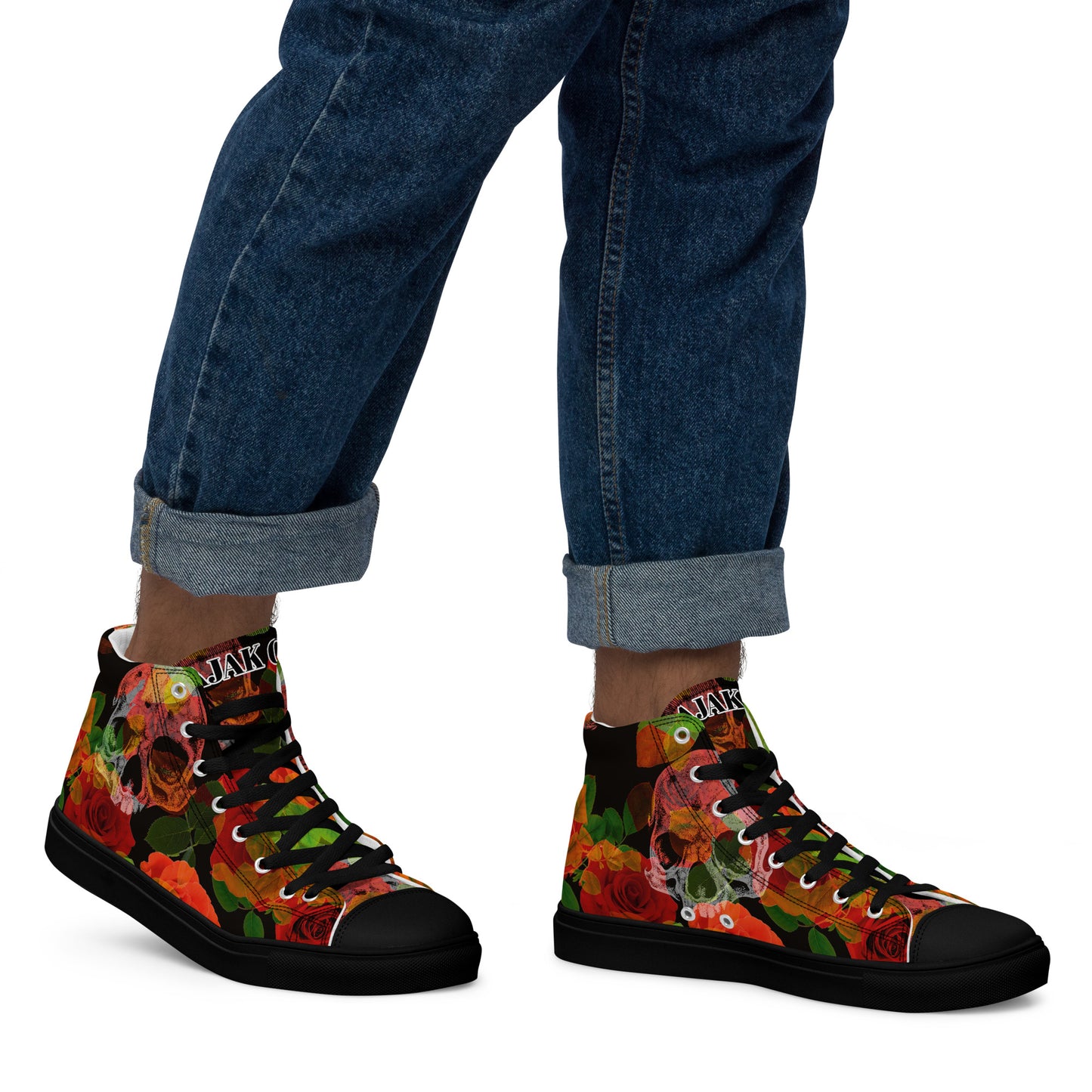 AJAK Exclusive Men’s high top canvas shoes