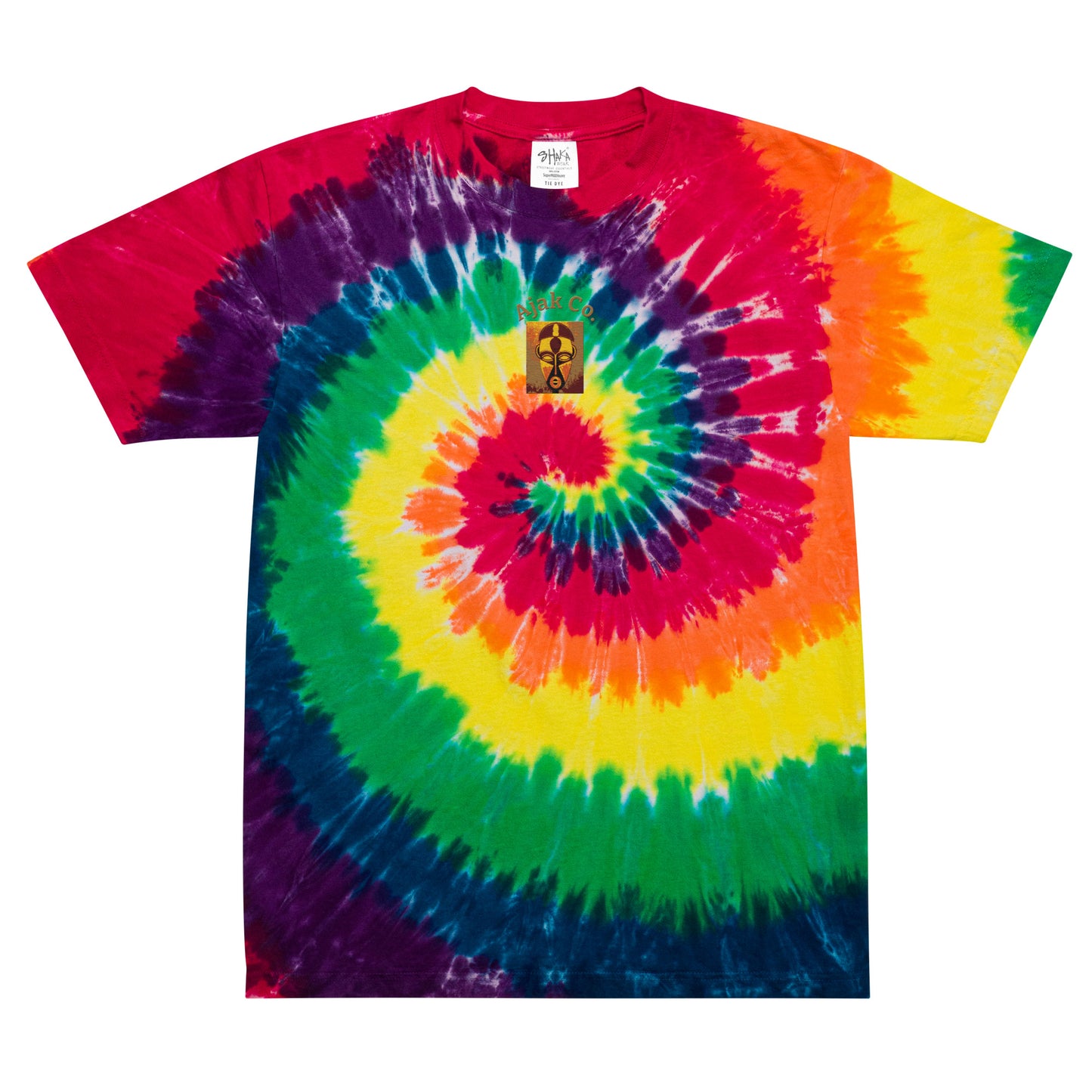 AJAK Exclusive Oversized tie-dye t-shirt