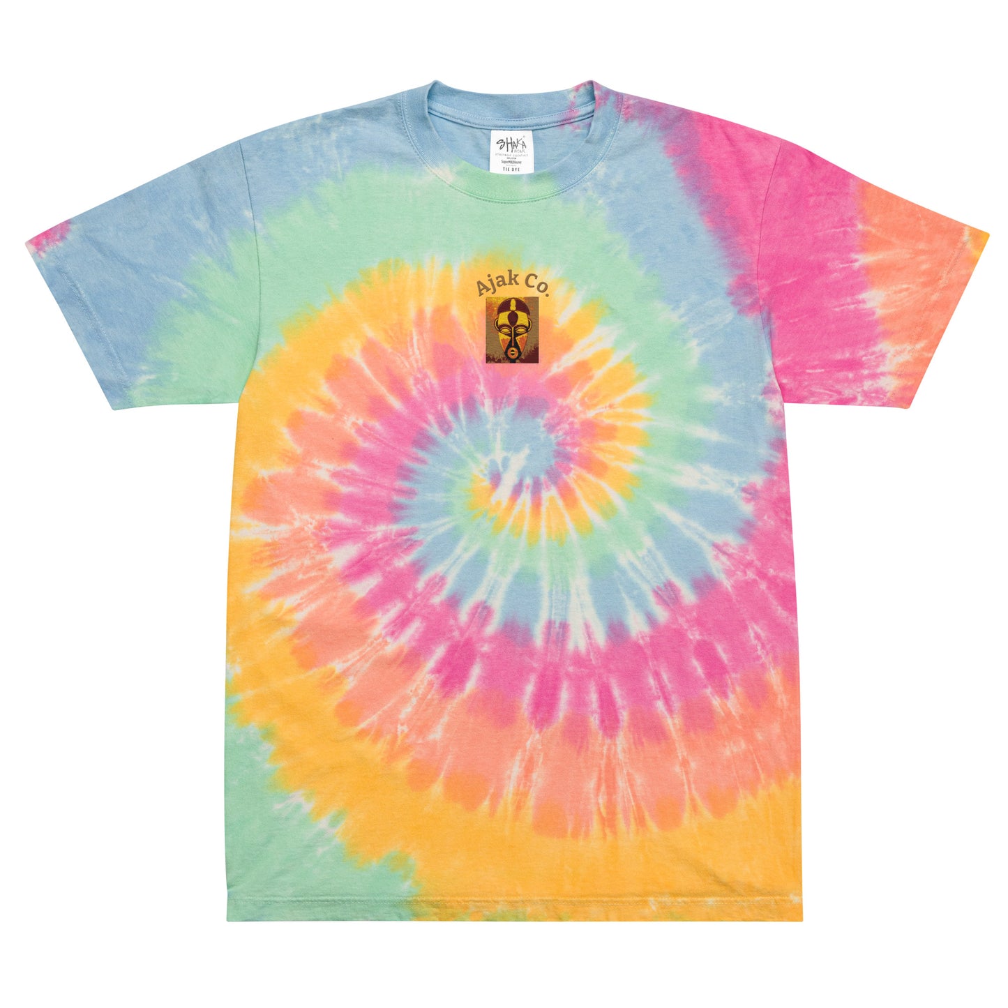 AJAK Exclusive Oversized tie-dye t-shirt