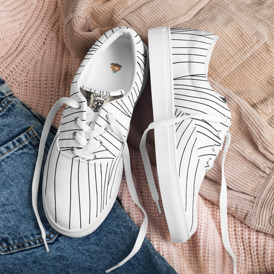 AJAK Exclusive Women’s lace-up canvas shoes