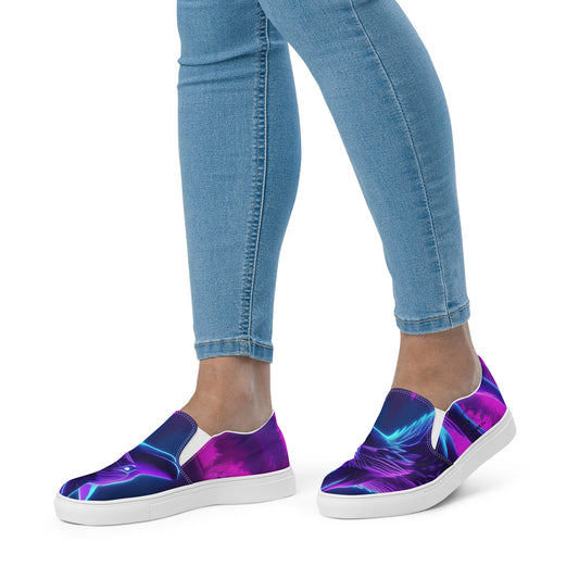 AJAK Exclusive Women’s slip-on canvas shoes