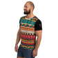 AJAK Exclusive All-Over Print Men's Athletic T-shirt