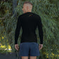 AJAK Print Men's Rash Guard (Invisible Stitch)