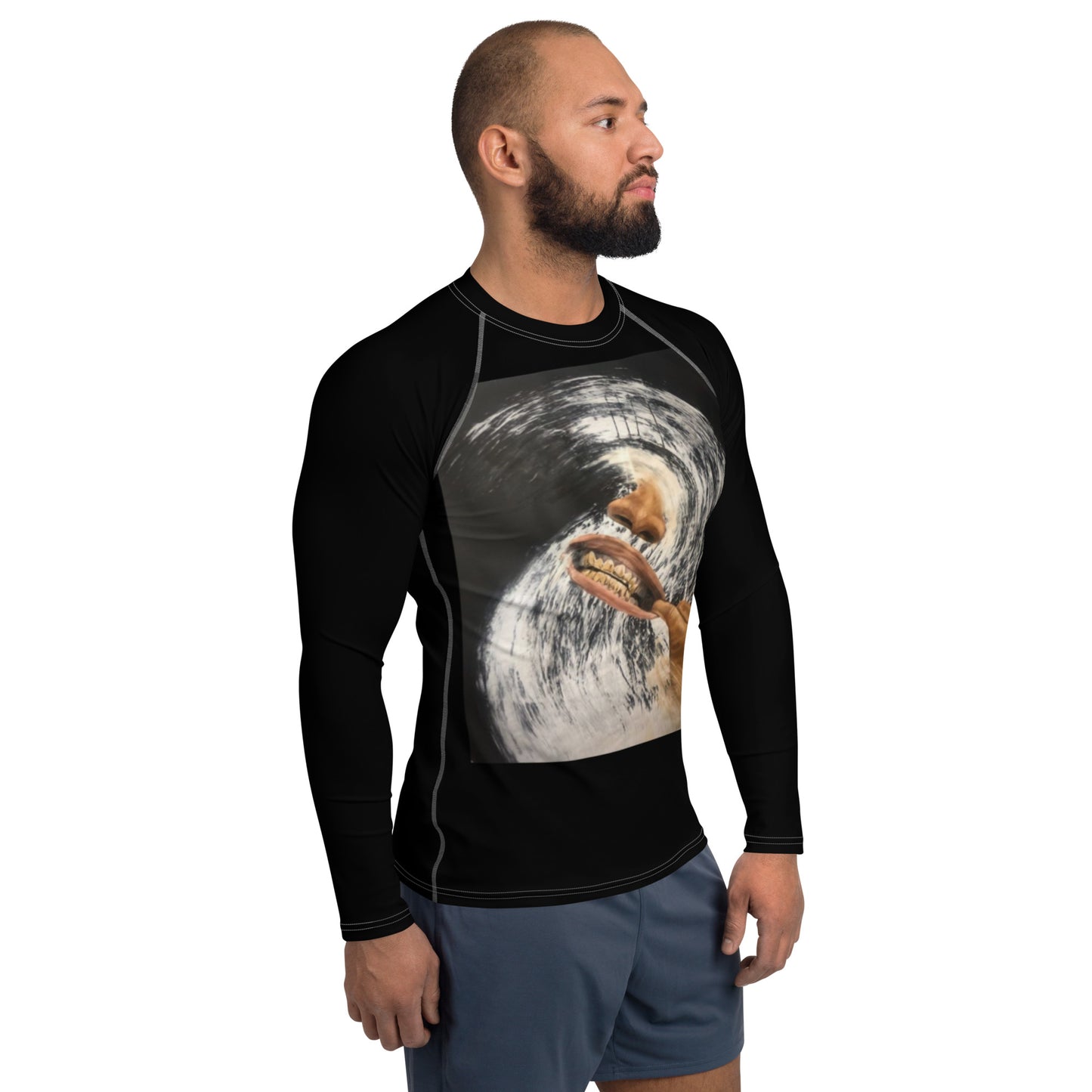 AJAK Print Men's Rash Guard