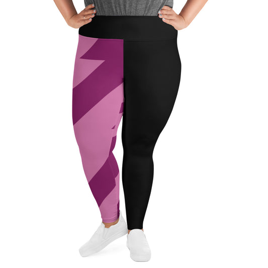 AJAK SIGNATURE Print Plus Size Leggings