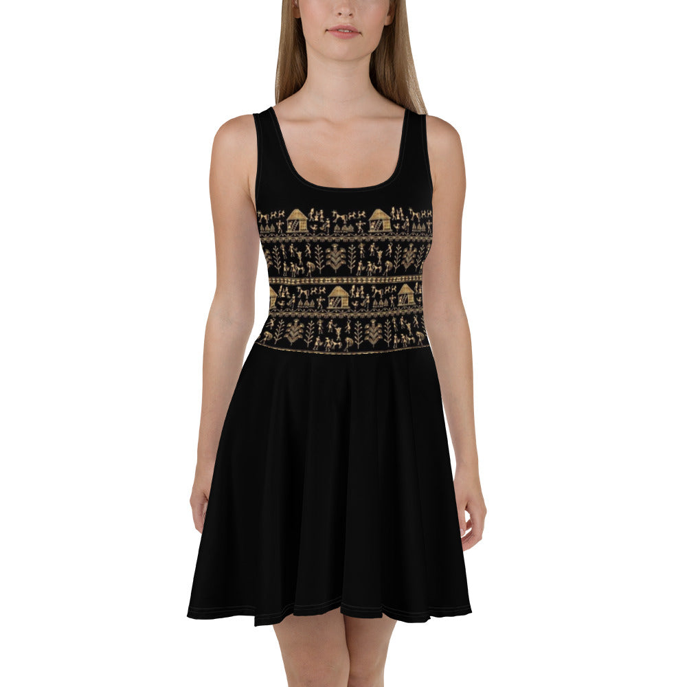 AJAK EXCLUSIVE Skater Dress