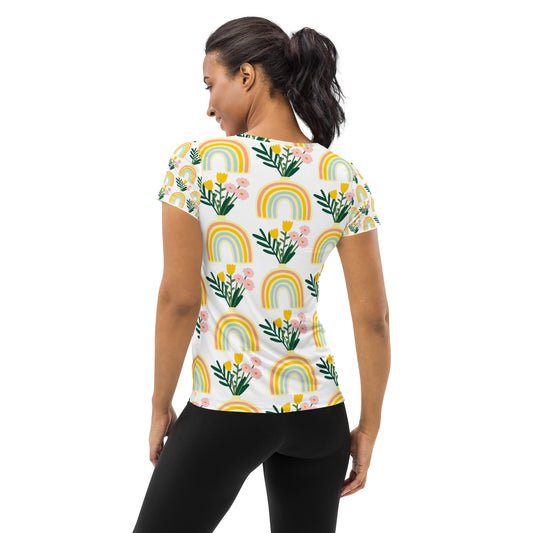 AJAK SIGNATURE Print Women's Athletic T-shirt