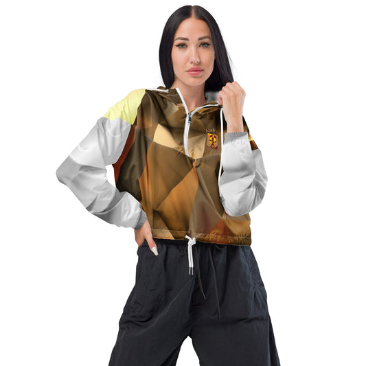 AJAK EXCLUSIVE Women’s cropped windbreaker