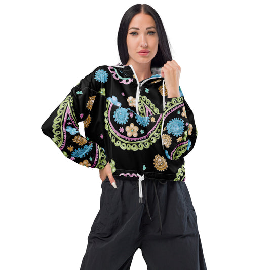 AJAK Exclusive Women’s cropped windbreaker