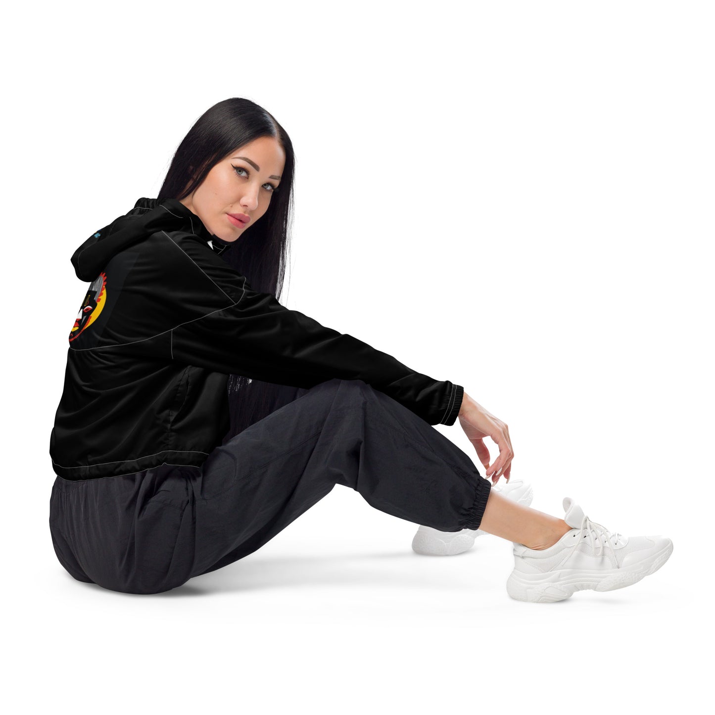 AJAK Exclusive Women’s cropped windbreaker