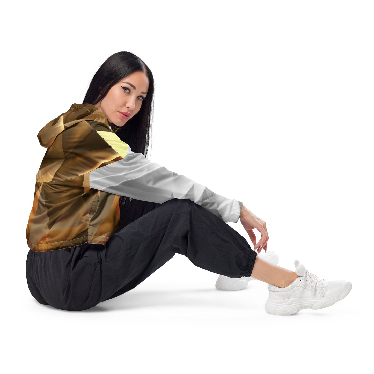 AJAK EXCLUSIVE Women’s cropped windbreaker