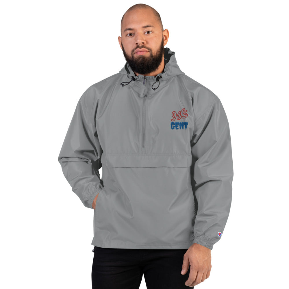 AJAK Embroidered Champion Packable Jacket