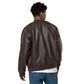 AJAK SIGNATURE Leather Bomber Jacket