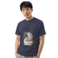 AJAK Print men’s garment-dyed heavyweight t-shirt