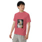 AJAK Print men’s garment-dyed heavyweight t-shirt