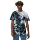 AJAK Embroidered Oversized tie-dye t-shirt