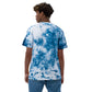 AJAK Embroidered Oversized tie-dye t-shirt