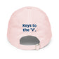 AJAK Embroidered Pastel baseball hat