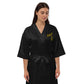 AJAK Embroidered Satin robe