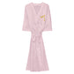 AJAK Embroidered Satin robe