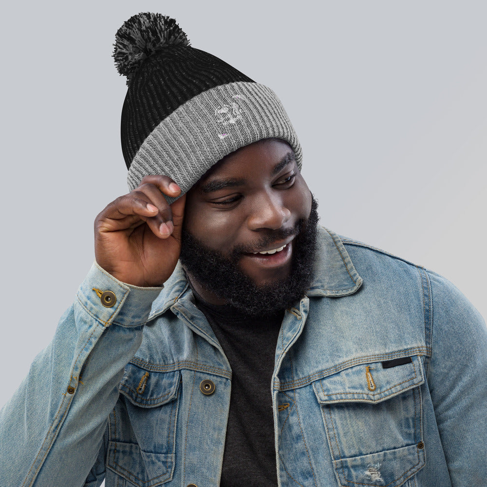 AJAK Pom-Pom Beanie