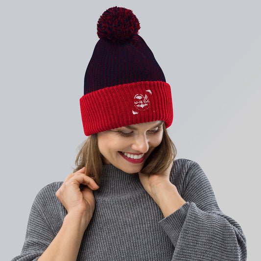 AJAK Pom-Pom Beanie