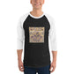 AJAK Exclusive 3/4 sleeve raglan shirt