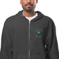 AJAK Unisex fleece zip up hoodie