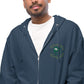 AJAK Unisex fleece zip up hoodie