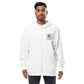 AJAK Unisex fleece zip up hoodie