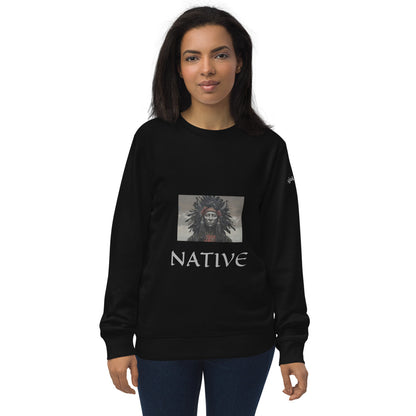 AJAK Print Unisex organic sweatshirt