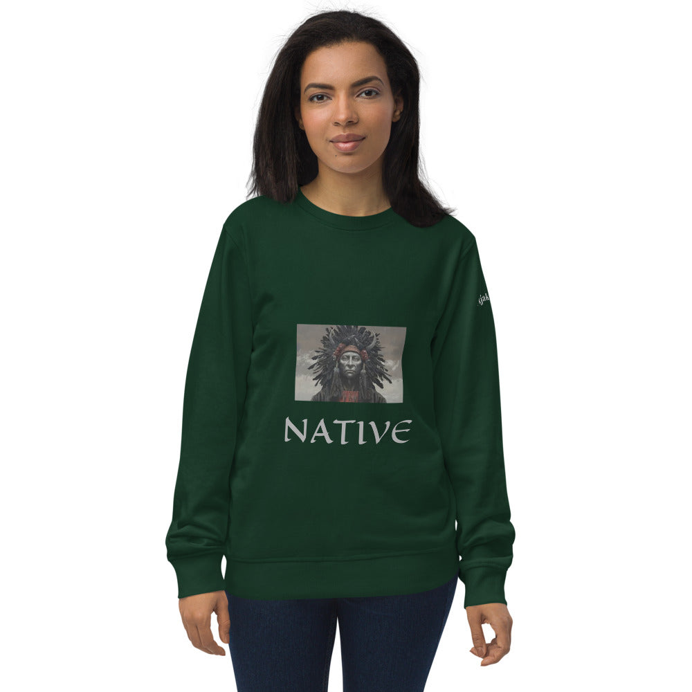 AJAK Print Unisex organic sweatshirt