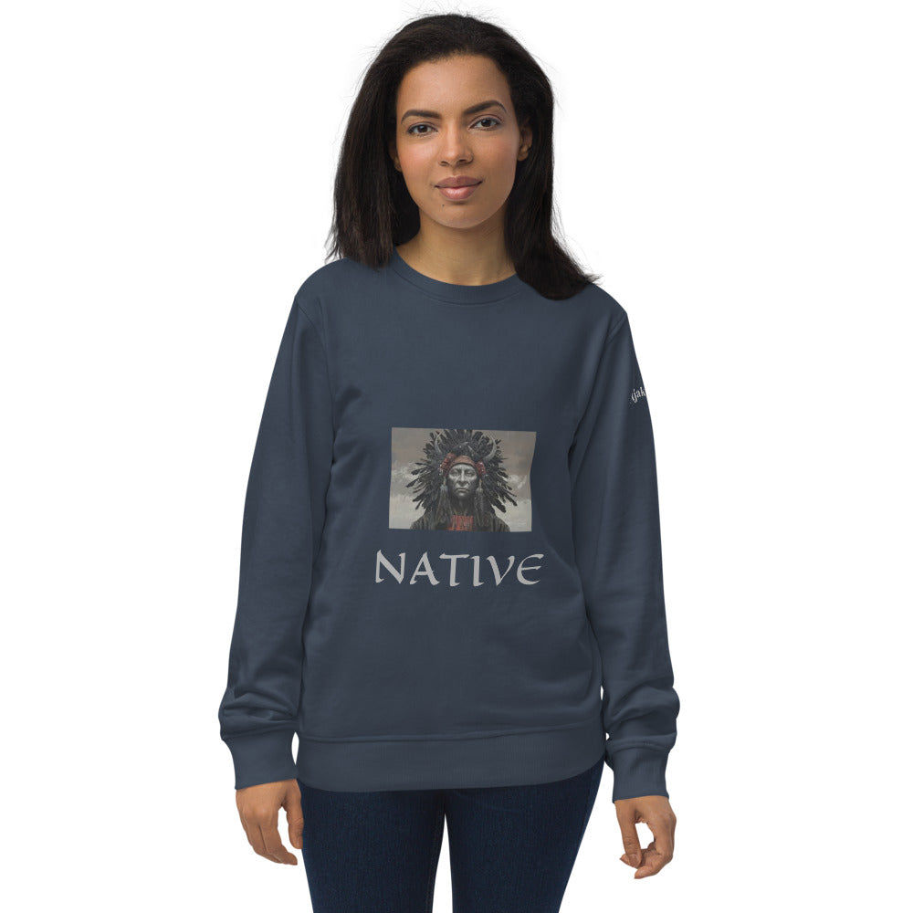 AJAK Print Unisex organic sweatshirt