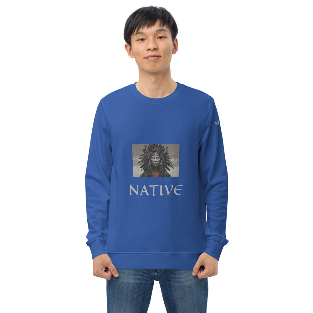 AJAK Print Unisex organic sweatshirt