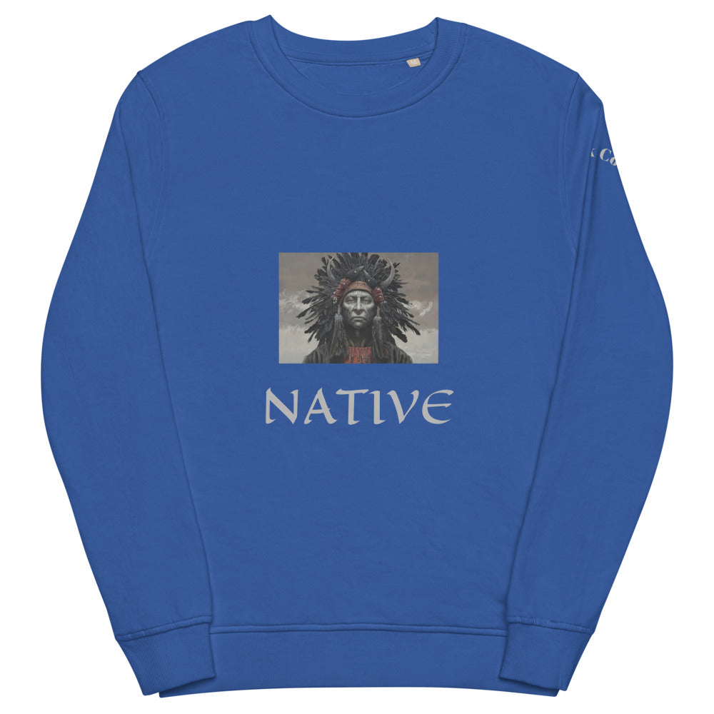 AJAK Print Unisex organic sweatshirt