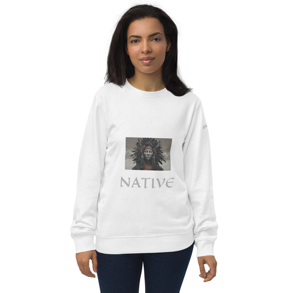 AJAK Print Unisex organic sweatshirt