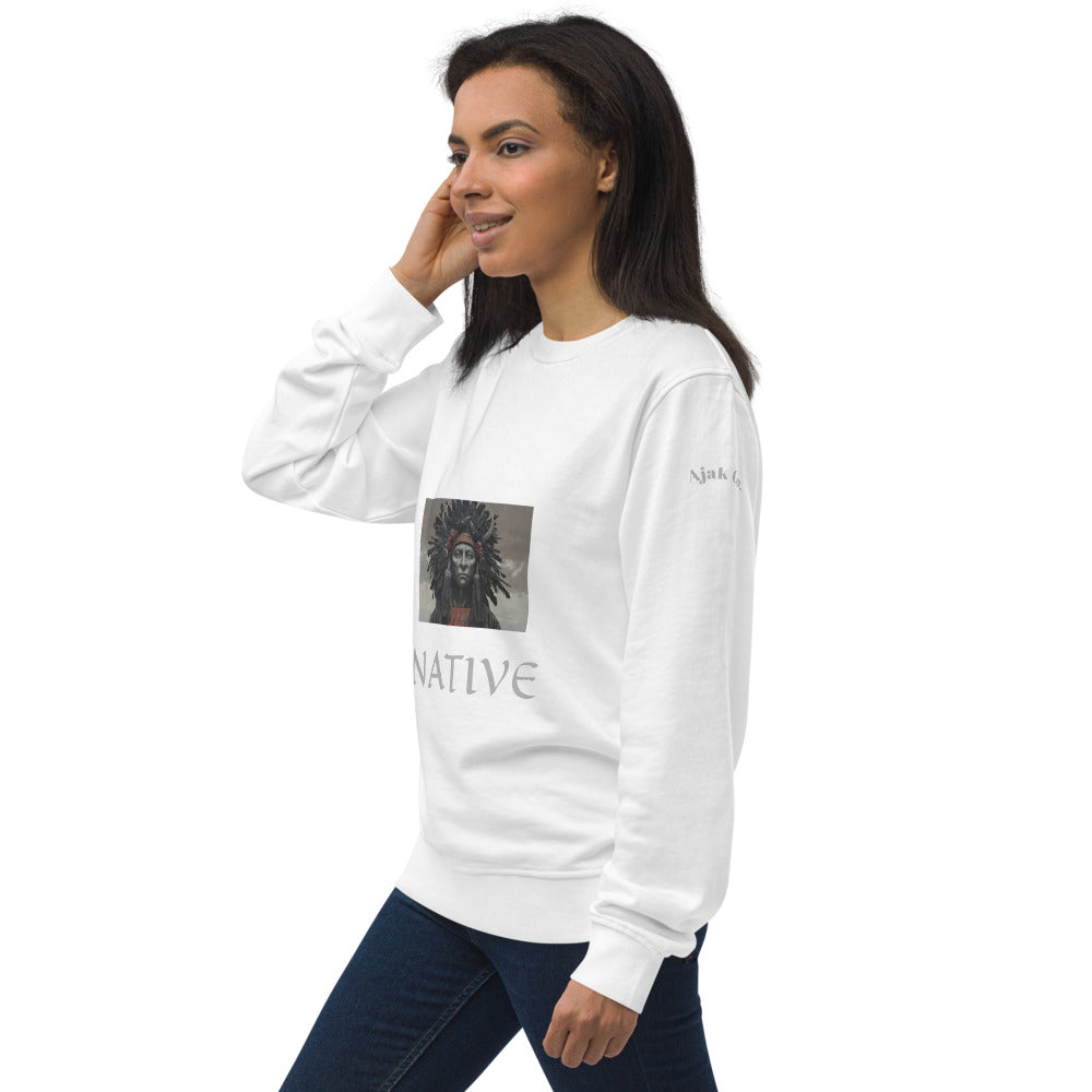 AJAK Print Unisex organic sweatshirt