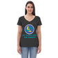 AJAK Women’s recycled v-neck t-shirt