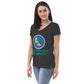 AJAK Women’s recycled v-neck t-shirt