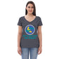 AJAK Women’s recycled v-neck t-shirt