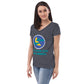 AJAK Women’s recycled v-neck t-shirt